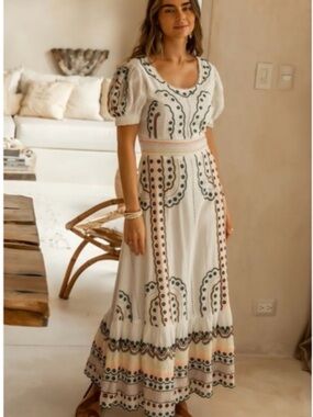 Bohme Avalee Maxi Dress Size S